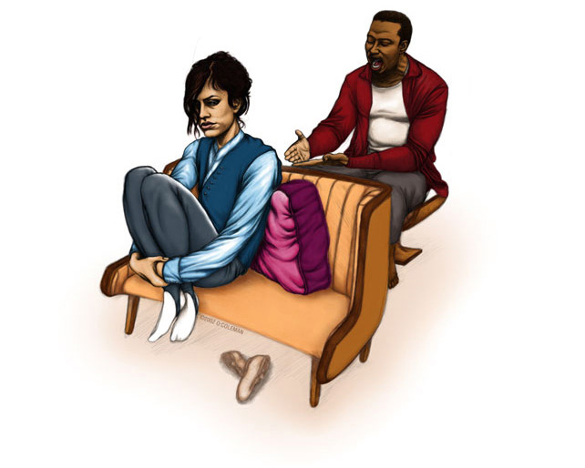 Argumentation, illustration by omniosi.