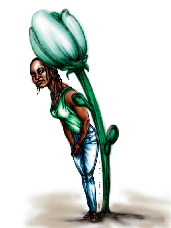 Natural Buddy, illustration by omniosi.